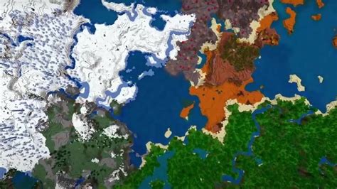 9 Minecraft Bedrock Biomes At Spawn Minecraft Map