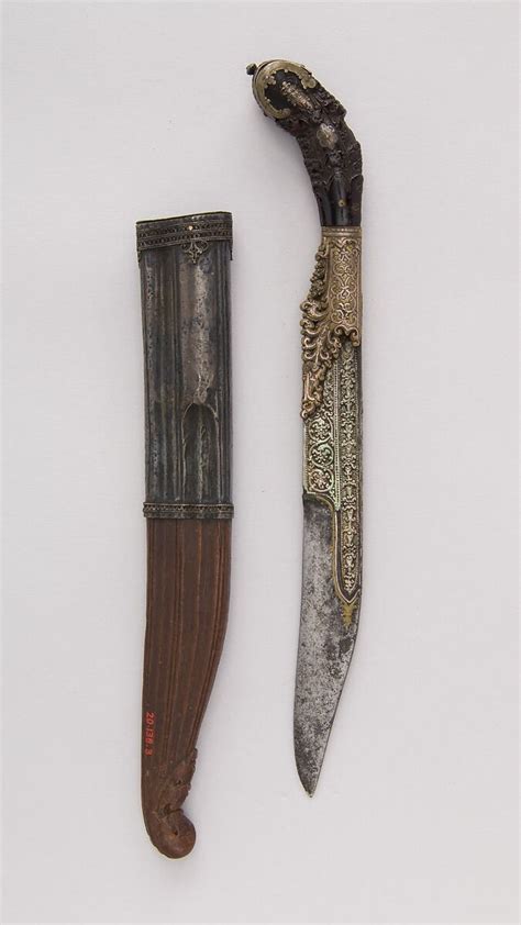 Knife Piha Kaetta With Sheath Sri Lankan The Metropolitan Museum