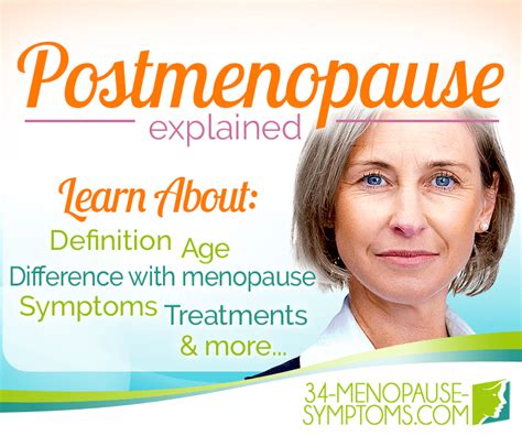 Postmenopause Information Menopause Stages Menopause Now