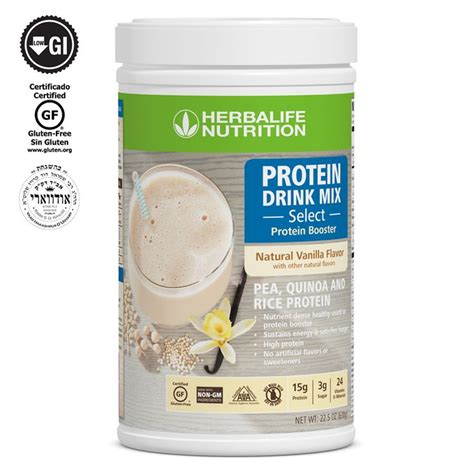 Choice of protein + 5 basic ingredients + your choice of a sauce included in protein price | all extra ingredients have an extra. Protein Drink Mix Select: Natural Vanilla flavor | Protein drink mix, Protein drinks, Herbalife ...