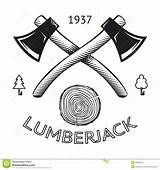 Lumberjack Axe Clipart Hatchet Axes Tree Vector Symbol Wood Illustration Cut Icon Crossed Drawing Rings Isolated Trunk Ax Vectors Illustrations sketch template