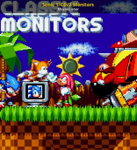 Sonic 1cd2 Monitors Sonic Mania Mods
