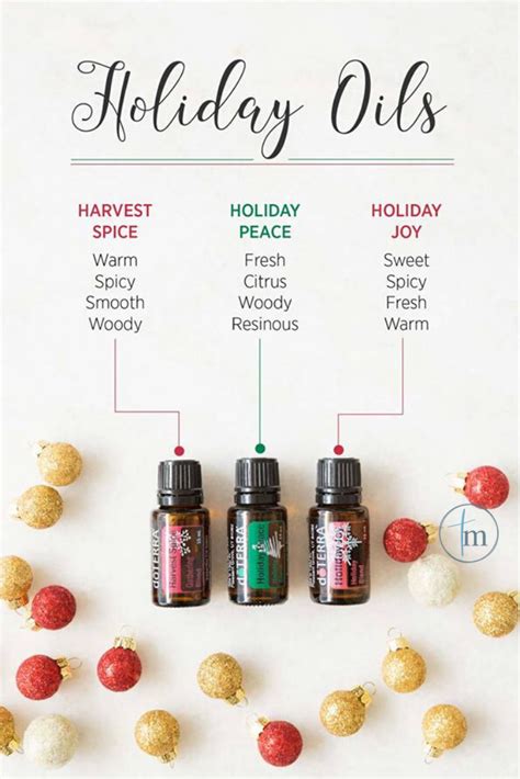 Holiday Joy Diffuser Blends Holiday Peace Essential Oils Christmas