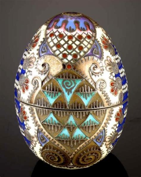 Russian Silver Enamel Easter Eggs Free Online Appraisal
