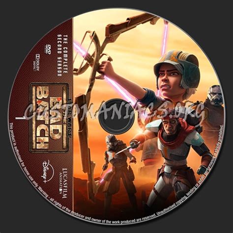 Star Wars The Bad Batch Season 2 Dvd Label Dvd Covers And Labels By Customaniacs Id 286069