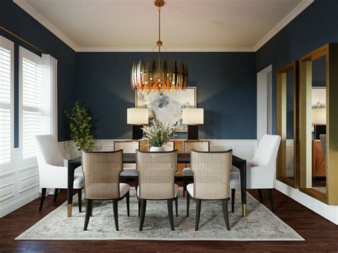 Transitional Dining Room Perfect For Hosting Decor Magazine