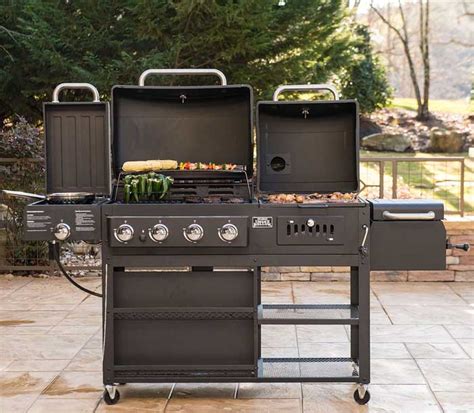 11 Best Gas Charcoal Combo Grills Of 2022 Dual Fuel Grill Reviews