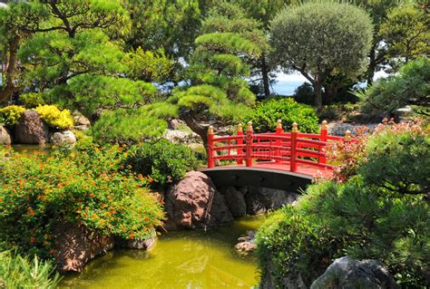 Japanese Garden In Monte Carlo Monaco Stock Photo Image Of Japan