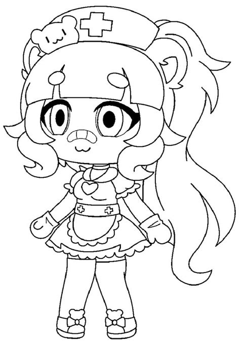 Imagens Para Pintar Gacha Life / Anime Wolf Gacha Life ...