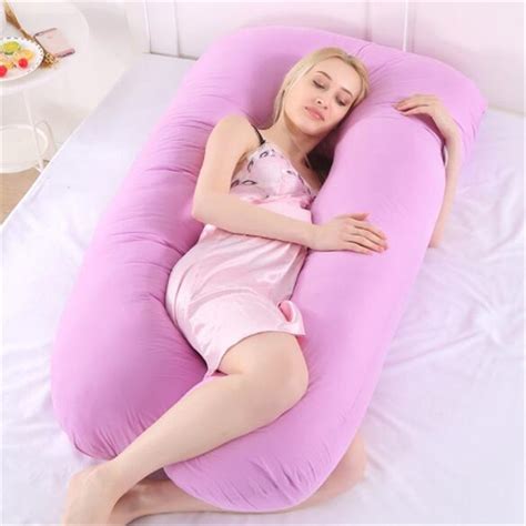 Sleeping Support Pillow For Pregnant Women Body 100 Cotton Pillowcase