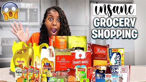 insane grocery shopping vlog come with me youtube