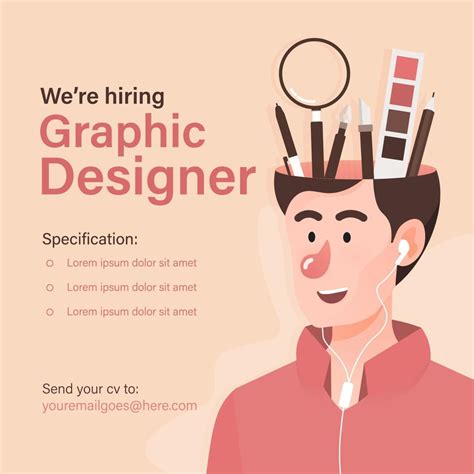 We Are Hiring Graphic Designer Creative People Artist Staffing And