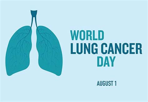 World Lung Cancer Day Is August 1 Mirage News