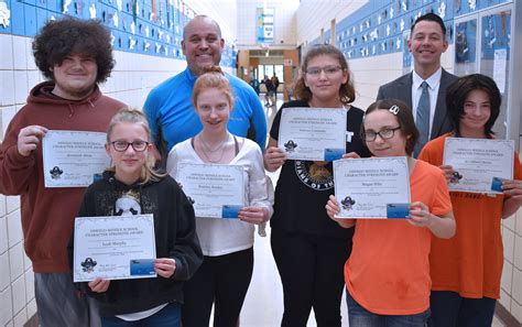 Oswego Middle School Students Honored Oswego County Today