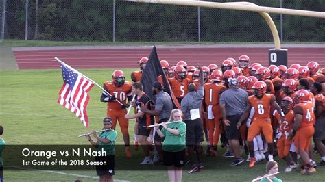 Orange High Footbal Vs N Nash 2018 Youtube