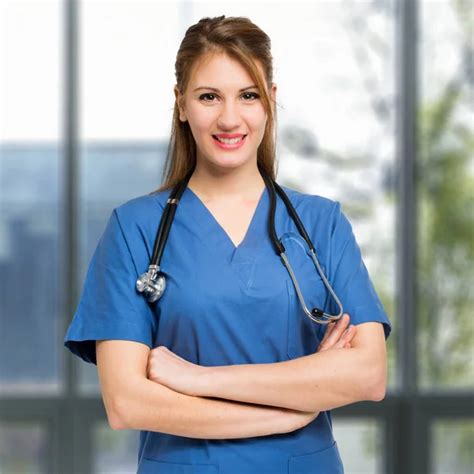 Smiling Nurse In The Hospital Stock Photo By ©minervastock 135013744