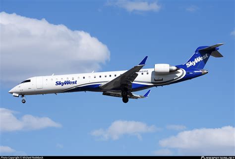 N603sk Skywest Airlines Bombardier Crj 701er Cl 600 2c10 Photo By