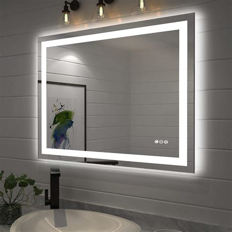 Buy Amorho Bathroom Led Mirror 1000mm X 800mm Illuminated Backlit