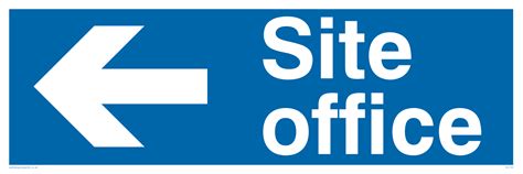 Site Office Sign From Safety Sign Supplies