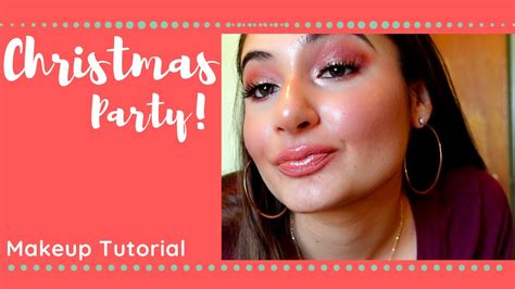 Christmas Party Makeup Tutorial Using Clean Beauty Products Youtube