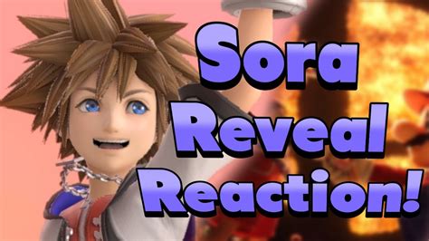 SORA SMASH ULTIMATE REVEAL Reaction YouTube