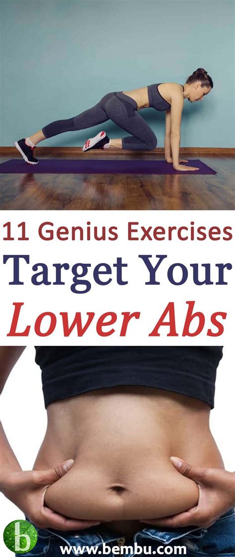 11 Genius Exercises For Lower Abs That Will Transform Your Body