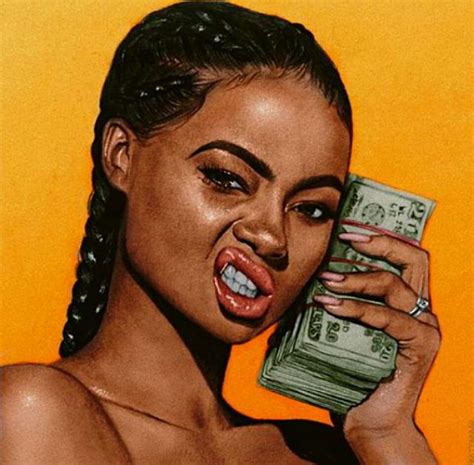 Trill Art Pinterest Officiallyerra Dope Cartoon Art Black Girl