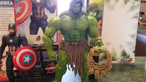 Marvel Select Barbarian Hulk Figure Review Youtube