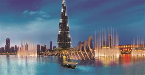 Dubai Fountain Show And Traditionelle Burj Lake Bootsfahrt Getyourguide