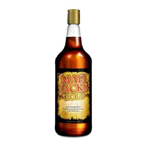 Mad Jack Gold Rum 1l Btl Counties Inn Liquor