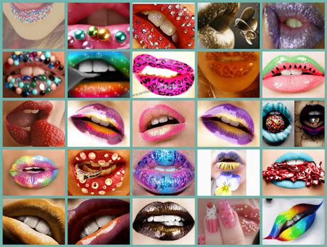 Amazing And Crazy Lip Art Awesome Designer Lip Makeup Art Most