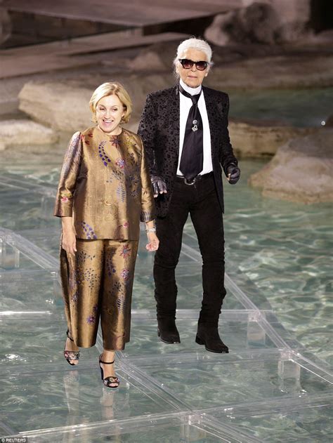Runway Fendis 90th Anniversary Show By Karl Lagerfeld And Silvia
