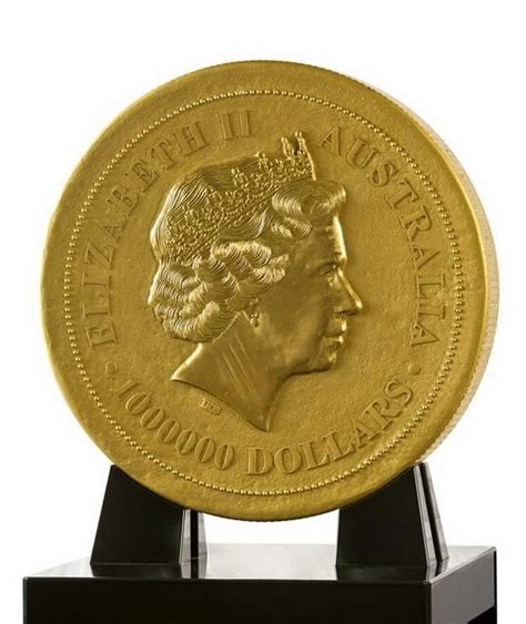 Largest Gold Coin The 1 Tonne Gold Kangaroo Coin