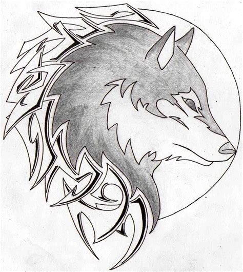 Maybe you would like to learn more about one of these? Wolf Howling At The Moon Drawing In Pencil at GetDrawings ...