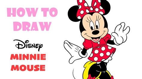 Minnie Mouse Drawings Learn How To Draw Easy Minnie Mouse Step By