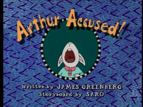 Arthur Accused Episode Arthur Wiki