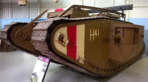 Surviving British Mark V Male Tank