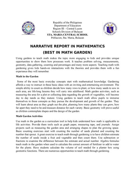 11 Narrative Report Examples Pdf Throughout After Sample Vrogue