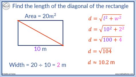 Diagonals Of A Rectangle