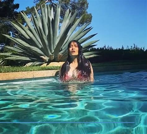 Salma Hayek Reminds Instagram To Breathe While Taking Everyone S Breath Away In A Bikini