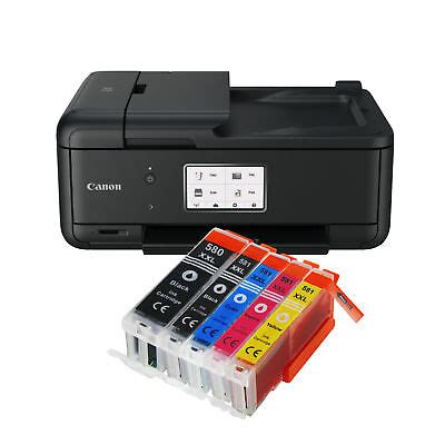 The paper should be placed face down on this tray, just as the resulting plate should be. Canon Pixma TR8550 DRUCKER SCANNER KOPIERER WLAN FAX+ 5 XXL TINTE NEU | eBay