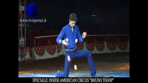 American Circus Bruno Togni Incredible Juggler Youtube