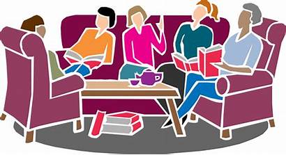 Club Ladies Reading Books Study Bookclub Social