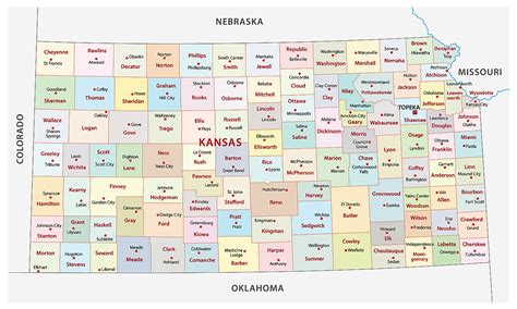 Mapas De Kansas Atlas Del Mundo