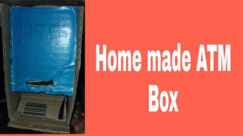 Homemade ATM Box Very Easy YouTube