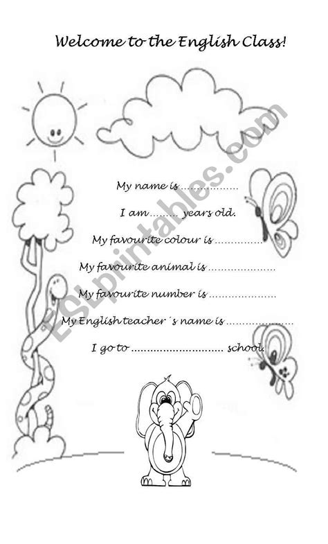 Welcome To The English Class Esl Worksheet By Lapaoiza English Class