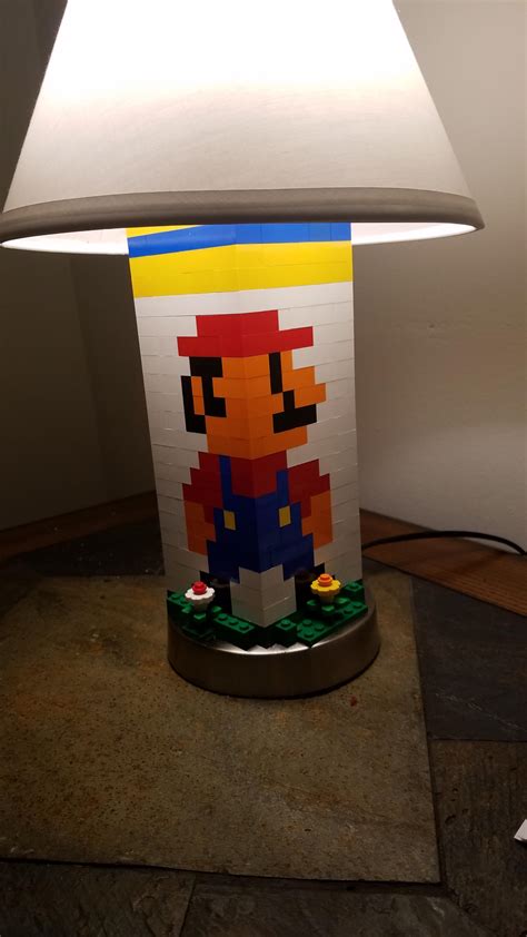 Made My Boyfriend A Mario Lamp For His Birthday Rcrafts