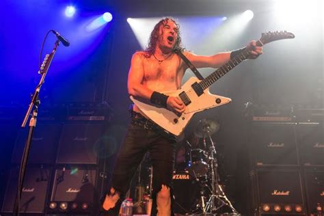 Australian Hard Rock Band Airbourne Live Editorial Stock Photo Stock