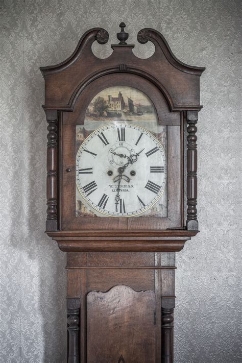 Rare Walnut Longcase Clock By Gretton Of London Artofit