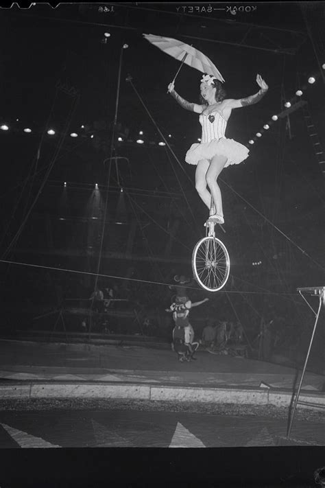 Tightrope Walker Rolling Lol On A Unicycle Old Circus Dark Circus Circus Art Night Circus